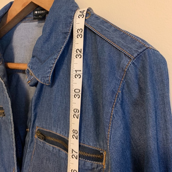 Multi-Function Denim Smock - Picture 8 of 8